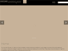 Tablet Screenshot of duelundaudio.com